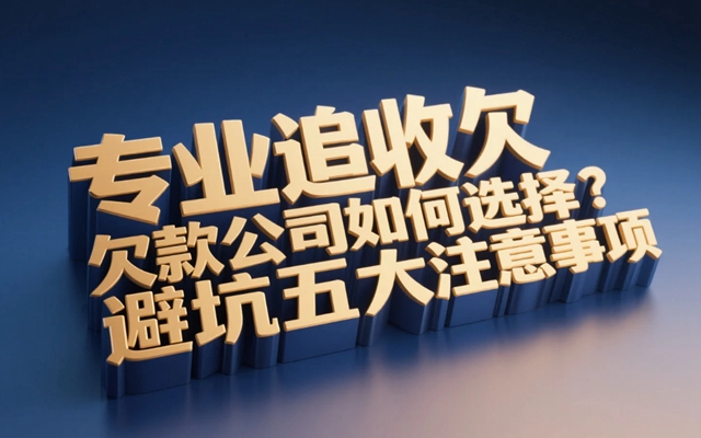 专业追收欠款公司如何选择？避坑五大注意事项.jpg