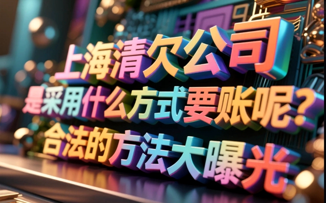 上海清欠公司是采用什么方式要账呢？合法的方法大曝光.jpg