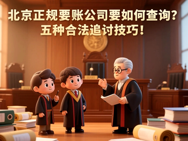 北京正规要账公司要如何查询？五种合法追讨技巧！.jpg