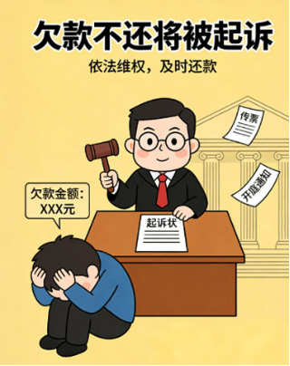 欠款被起诉会怎么样?