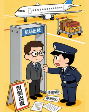 欠款不还限制出境吗?