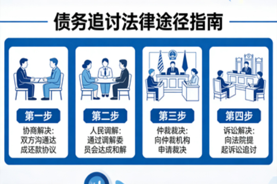 债务追讨有哪些法律途径?