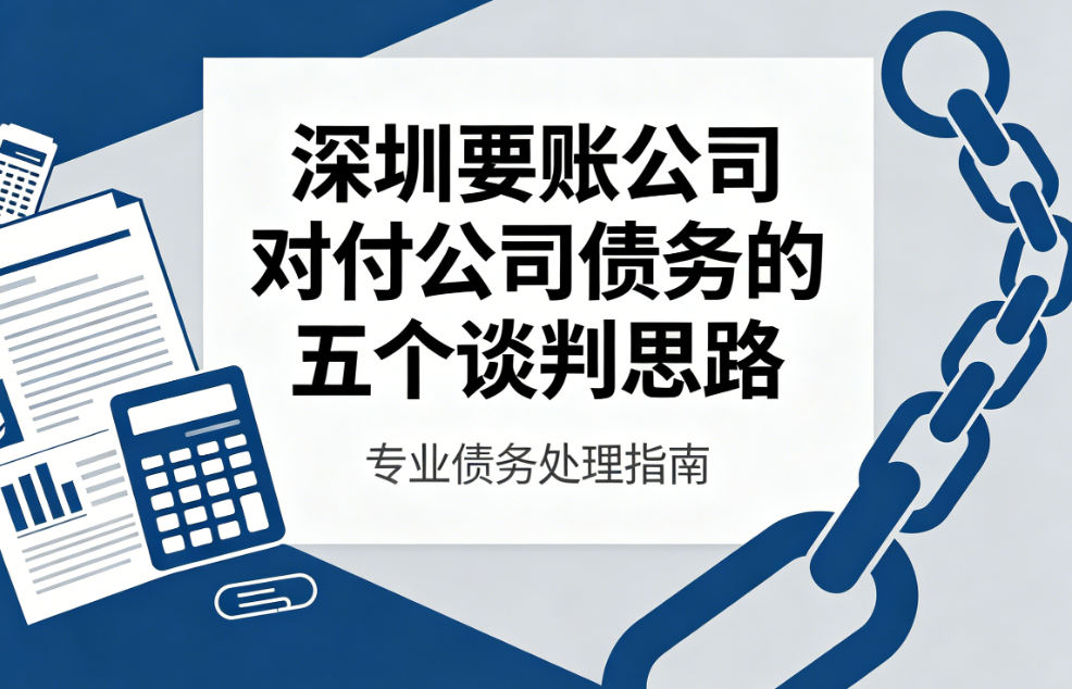 深圳要账公司对付公司债务的五个谈判思路，回款率提高80%.png